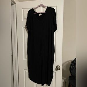 Black MIDI Dress
